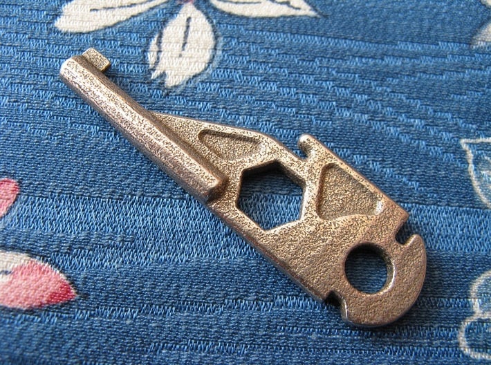 Left Handcuff Key (SOG S44/PPP Multitools) 3d printed 