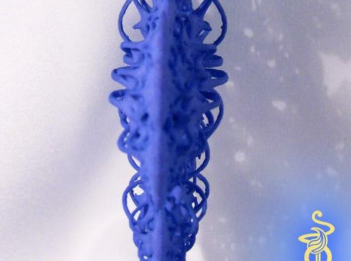3D fractal: 'Woven Flower' 3d printed 3