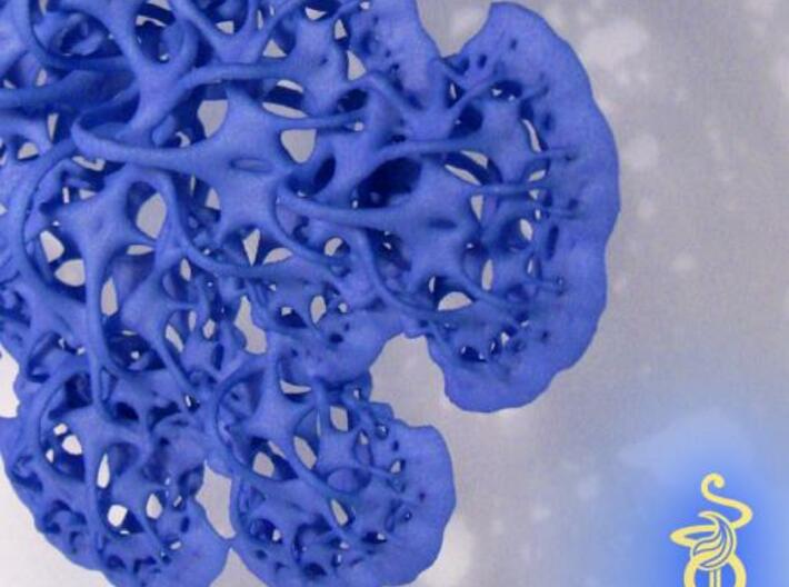 3D fractal: 'Woven Flower' 3d printed 5