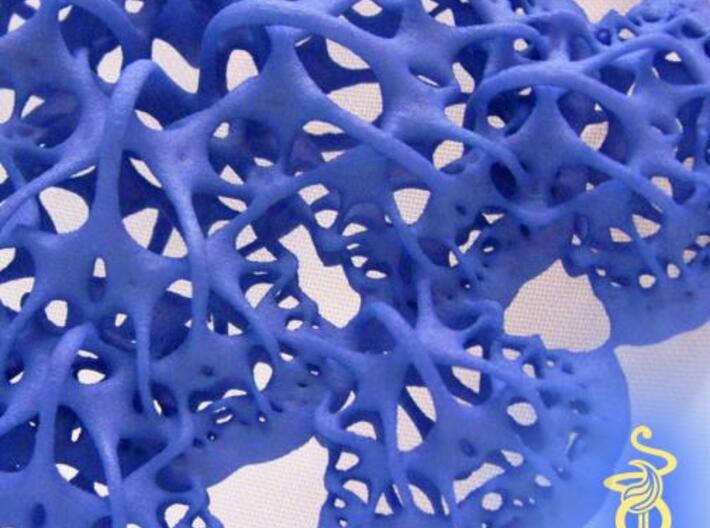 3D fractal: 'Woven Flower' 3d printed 11