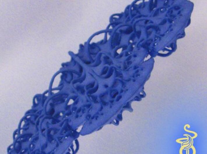 3D fractal: 'Woven Flower' 3d printed 14
