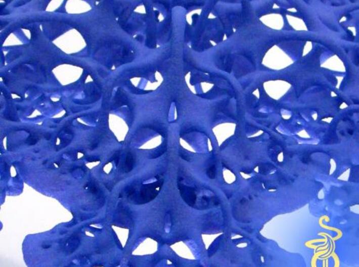 3D fractal: 'Woven Flower' 3d printed 15