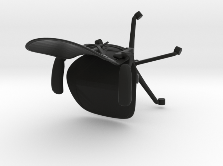 Aeron Chair PostureFit 4.8" tall 3d printed 