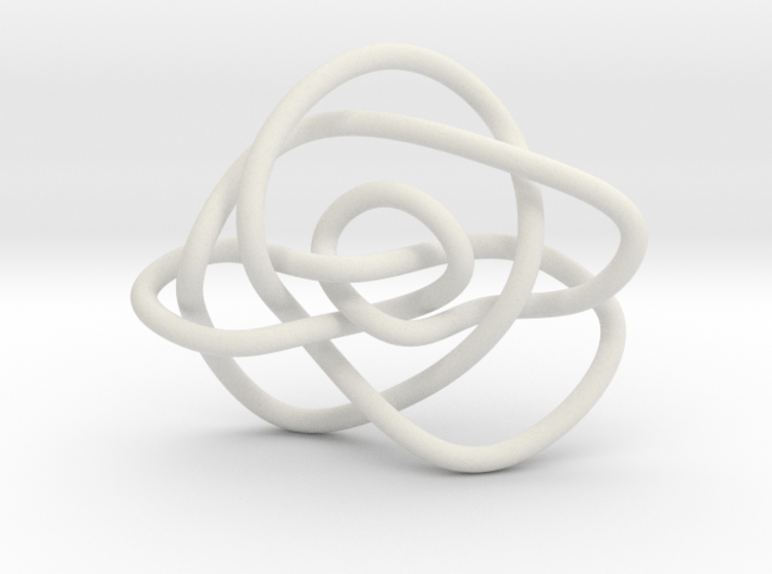 Ochiai unknot (Circle) 3d printed