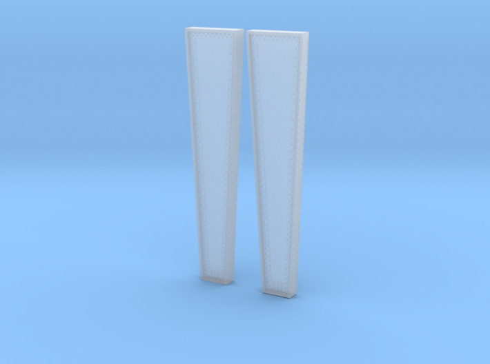 Left and Right Pier Masters for Rt 15 Bridge Wethe 3d printed 