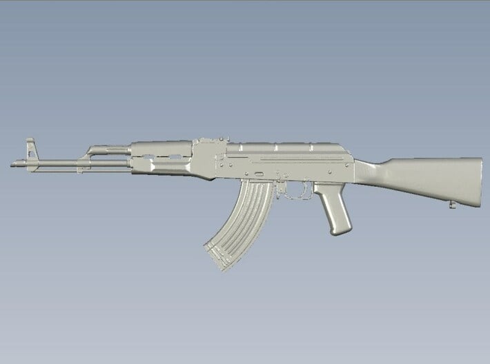 1/50 scale Avtomat Kalashnikova AK-47 rifles x 30 3d printed 