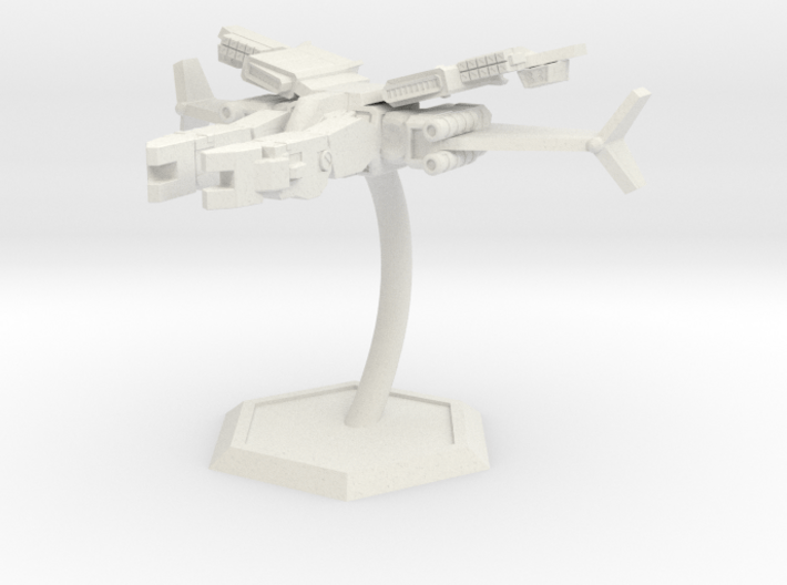 Mecha- Crusher LAM AeroFighter (1/285th) 3d printed 