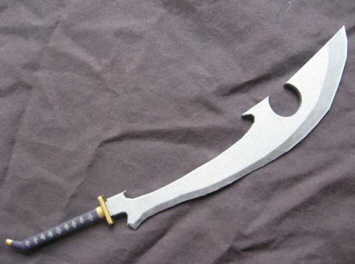 Katana11 3d printed A painted example of this sword.