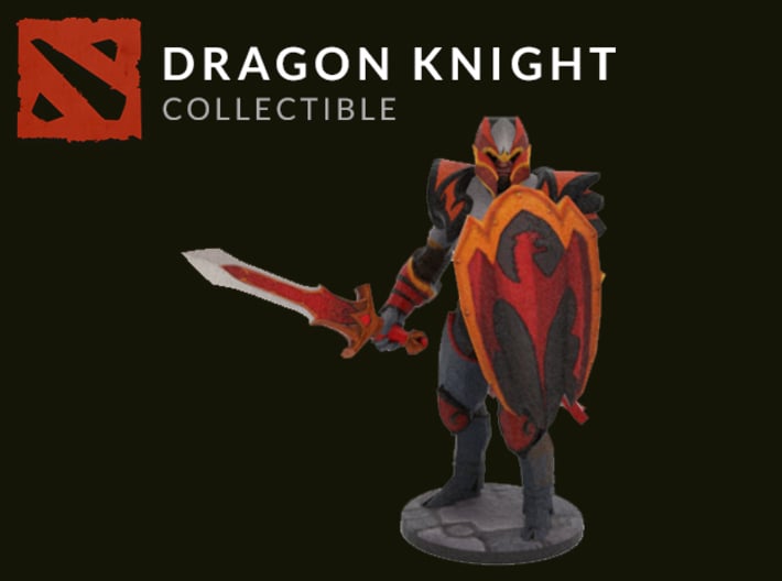 Dragon-Knight 3d printed 