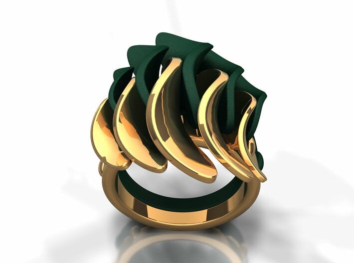 Duo-ring-enkel vanaf: 3d printed