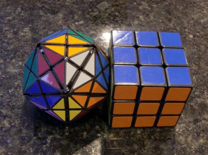 DRT Core 3d printed Compared to a standard 3x3