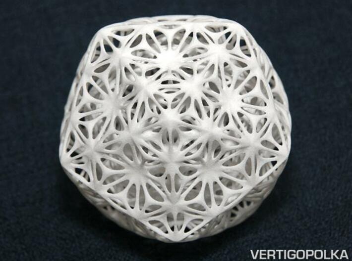 Truncated Icosahedron Stellated ds 75mm 3d printed Truncated Icosahedron Stellated ds 75mm (WSF)