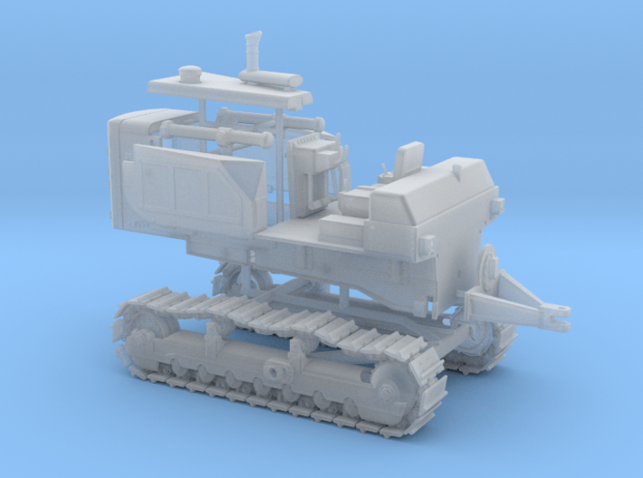 1/87th Large Bulldozer Tractor 3d printed