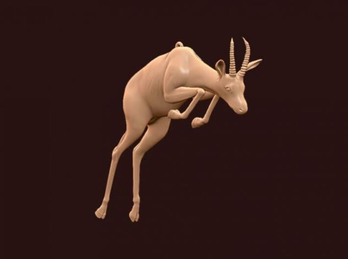 4&quot; Gazelle Hanging Ornament 3d printed Description