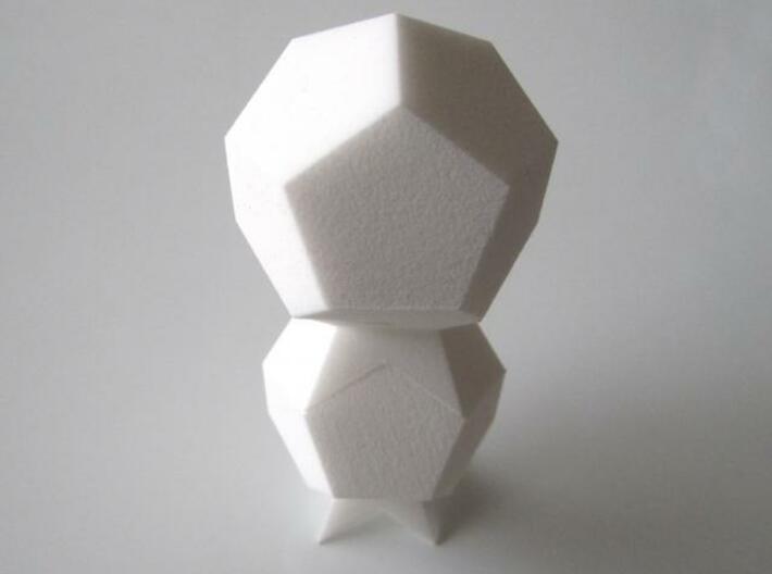 Space Filling Polyhedra 3d printed 2 of each models stacked