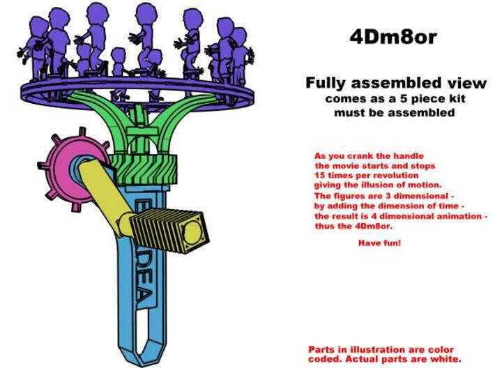 4D-player Kit 3d printed Description