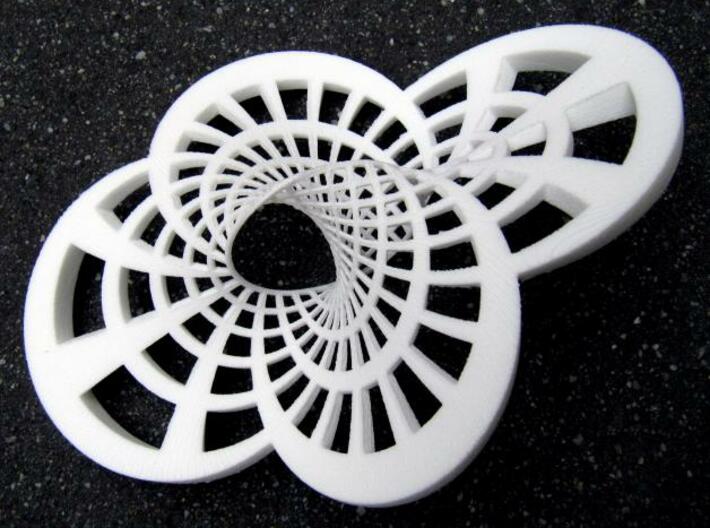 Round Möbius Strip (Large variant) 3d printed IRL 2.
