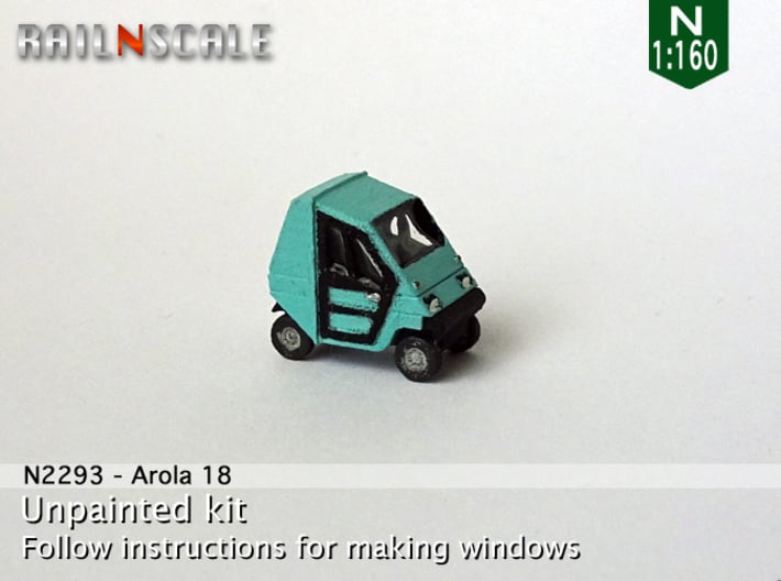 Arola 18 (N 1:160) 3d printed 