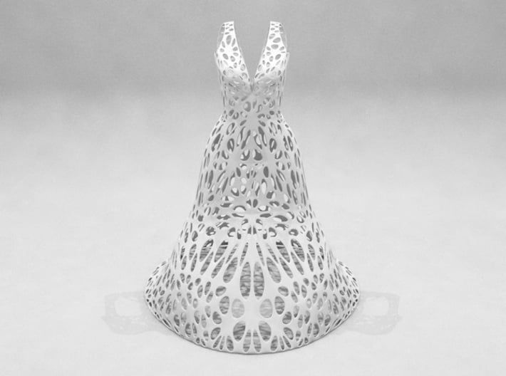 Jewelry Dress Display (25cm) 3d printed 