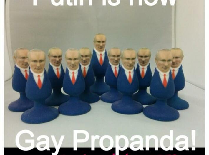 Mr. Putin Plug 3d printed Under Putin's anti gay laws.. Gay propaganda is banned.. does that mean Putin is Banned?