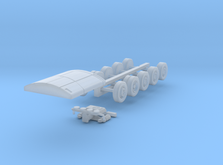 SET Tractor and semi-trailer accessories (N 1:160) 3d printed 