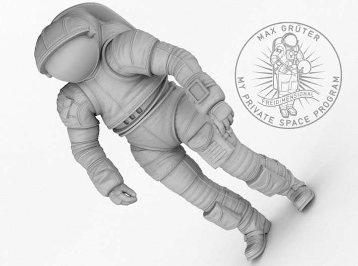 Mark III Mars Experimental Spacesuit 1:12 / 1:16 3d printed