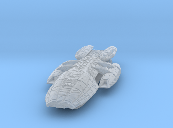 Armoured_Galactica 3d printed