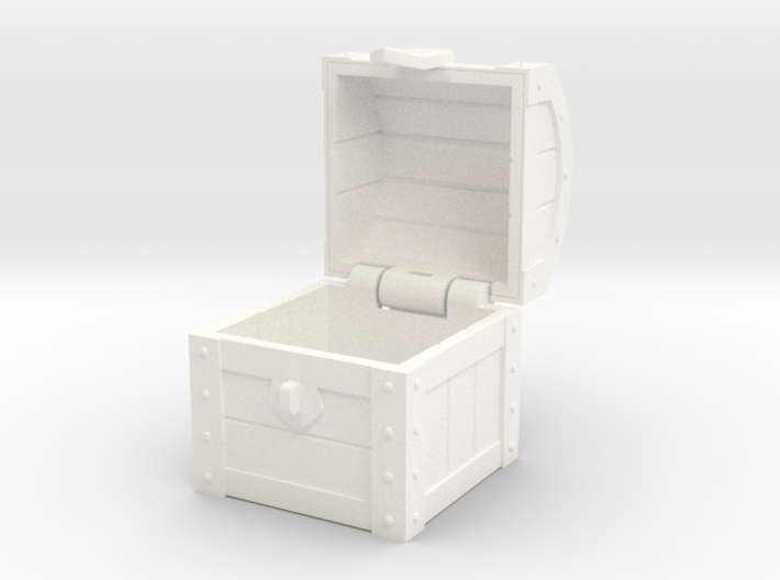 MTG Treasure Chest Token (16 mm dice chest) 3d printed 