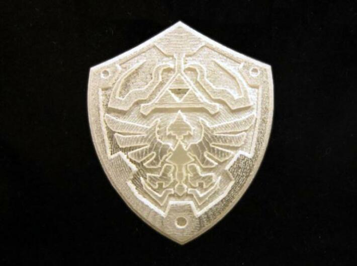 Royal Shield II 3d printed Frosted Ultra Detail