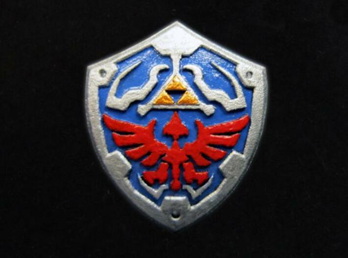 Royal Shield II 3d printed Painted Frosted Ultra Detail