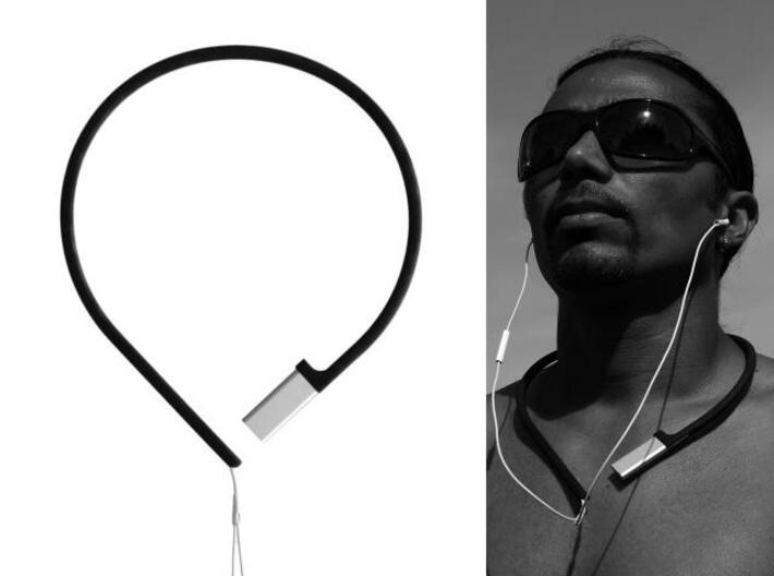 Pod à porter - neckband for iPod shuffle 3 3d printed Pod Ã  porter - neckband for shuffle 3 - main
