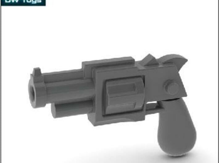 10 Miniature Revolvers 3d printed Description