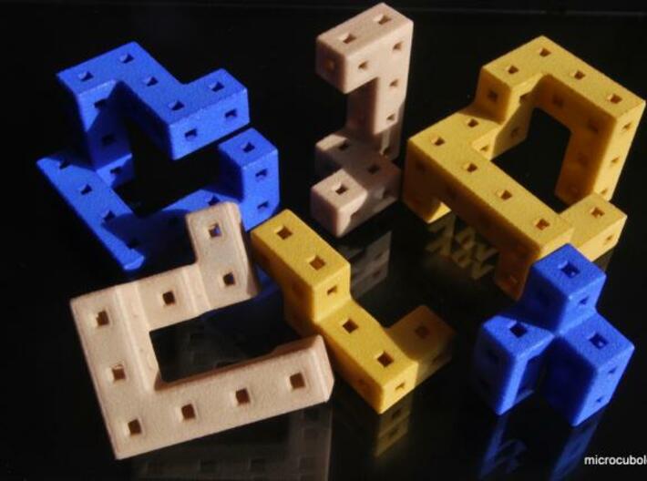 Angle-C 3d printed Cube pieces
