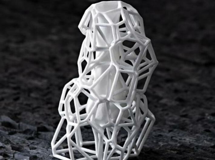 Voronoi Vase 3d printed Description