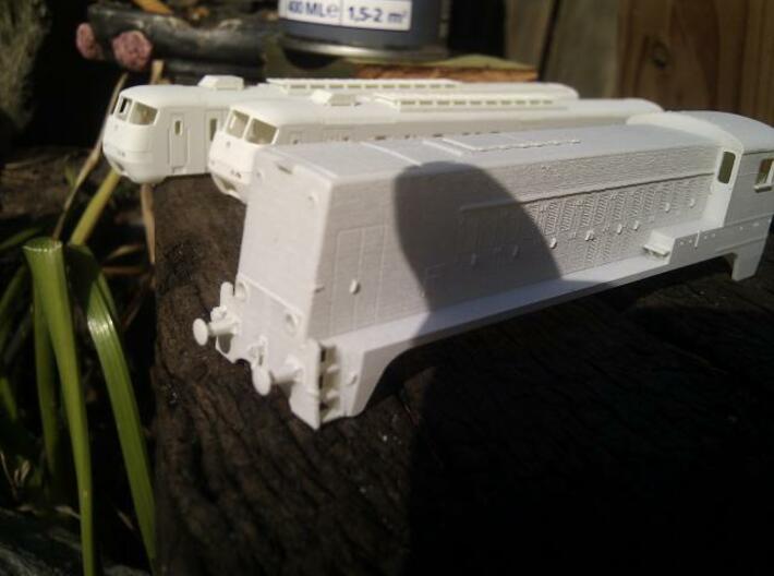 NS 2200 (1:120) 3d printed Model with 1 coat of Primer! No sanding applied