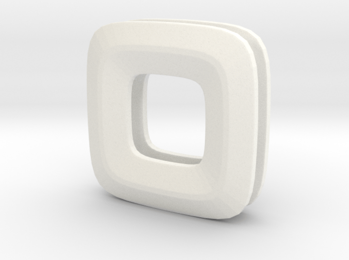 Unite ::: Square Pendant ::: v.01 3d printed 