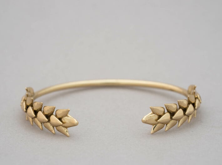 Wheat Bracelet 3d printed 