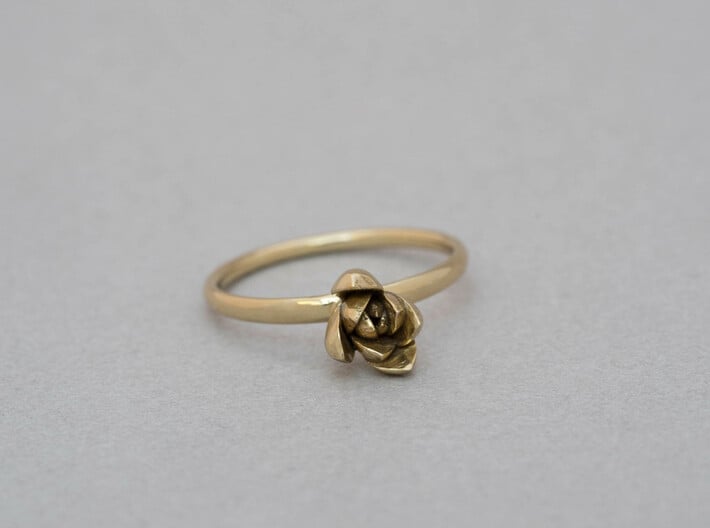 Succulent Stacking Ring No. 1 3d printed 
