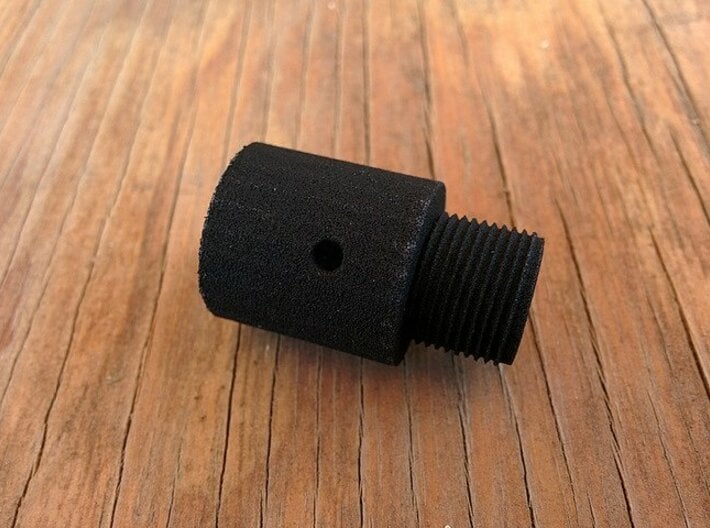 AK Muzzle Adapter (14mm-) 3d printed 