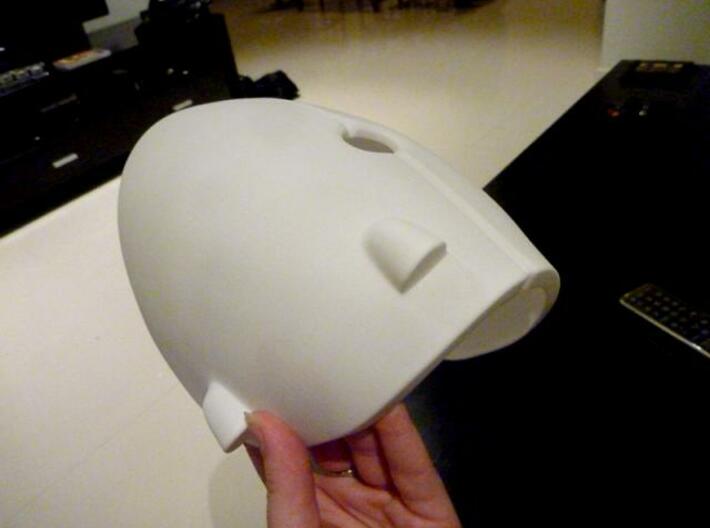 Portal Gun - Back Casing 3d printed White Strong and Flexible