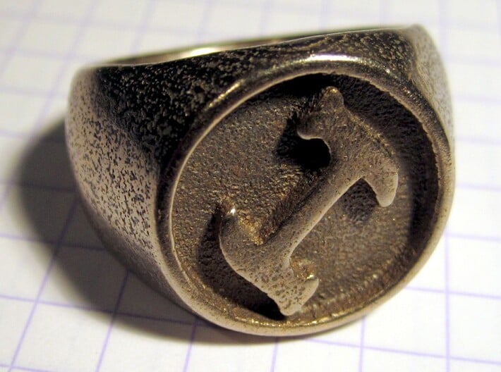 Stonecutter Ring (size 13) 3d printed