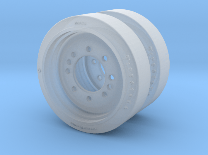 C135844 RIM AND DISC ASSEMBLY 1:35 3d printed 