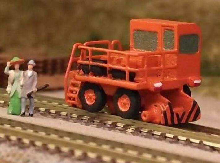RailKing RK275 Railcar Mover - Zscale 3d printed Painting and scene by Peter Rogel in Germany
