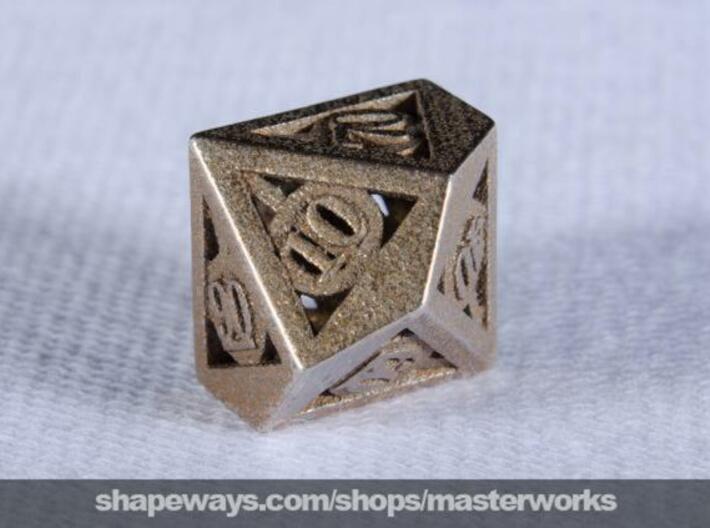 Deathly Hallows d00 3d printed Stainless Steel