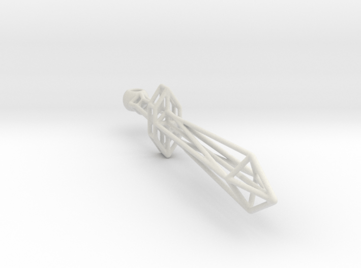 Polygonal Sword 3d printed 
