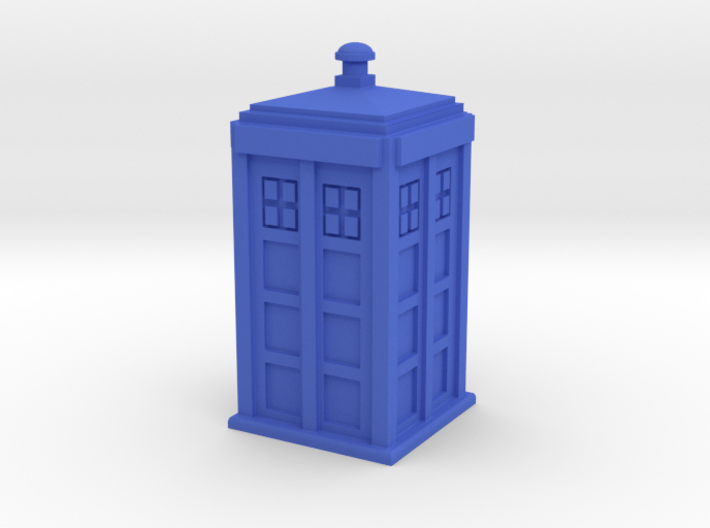 TARDIS (simple) 3d printed 