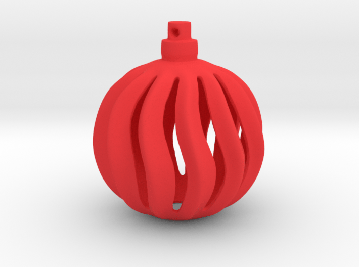Christmas Bauble Wavy 3d printed 