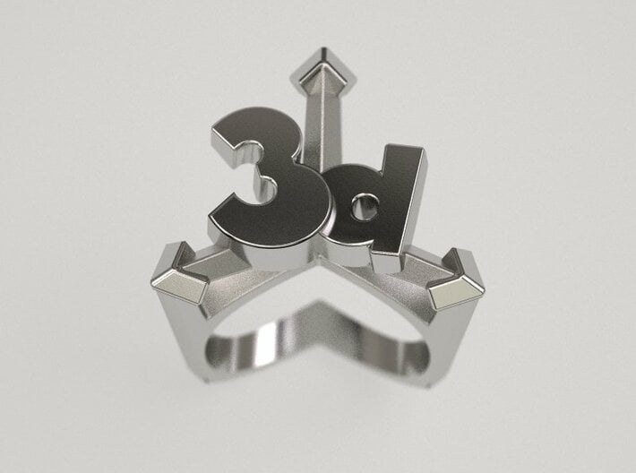 3december ring - original design 3d printed