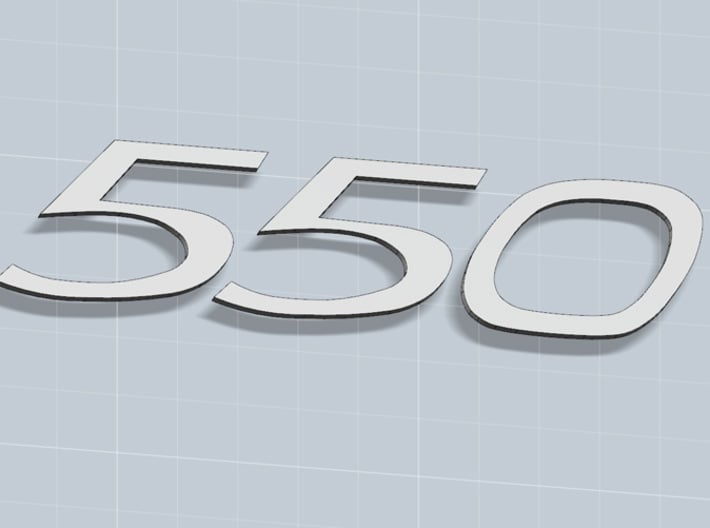 KEYCHAIN 550 INSERTS 3d printed Keychain 550 white plastic inserts, render