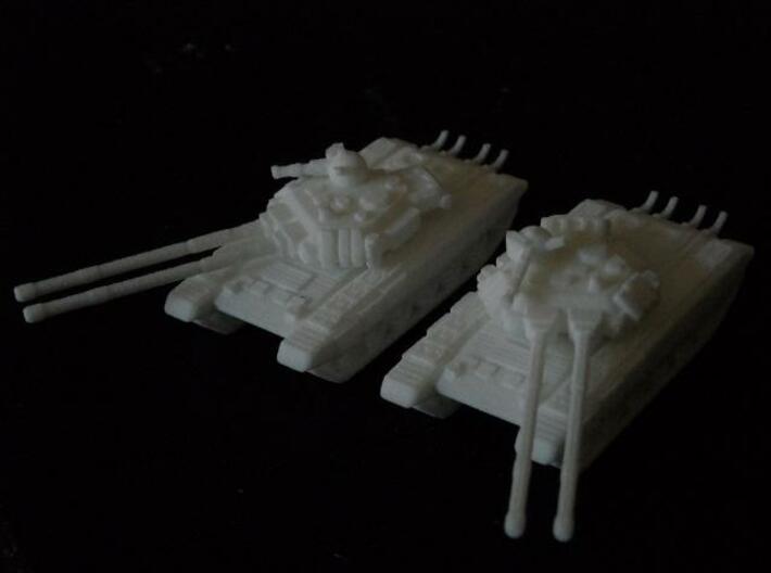 MG144-SV002A T-150 Indrik Heavy Tanks (2) 3d printed Models in WSF